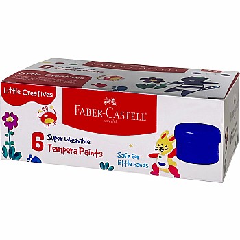 6Ct Tempera Paints 10ml