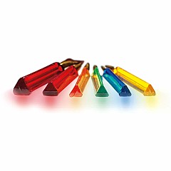 6 ct Triangular Handle Paintbrush Set