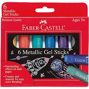 Metallic Gel Sticks 6-pack