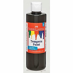 Black Tempera Paint (8 oz bottles)