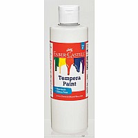 White Tempera Paint (8 oz bottles)