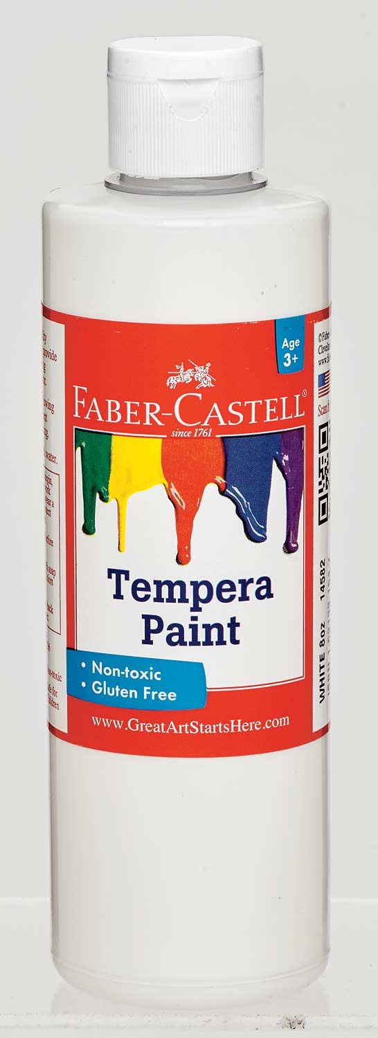White Tempera Paint (8 oz bottles) - Teaching Toys and Books