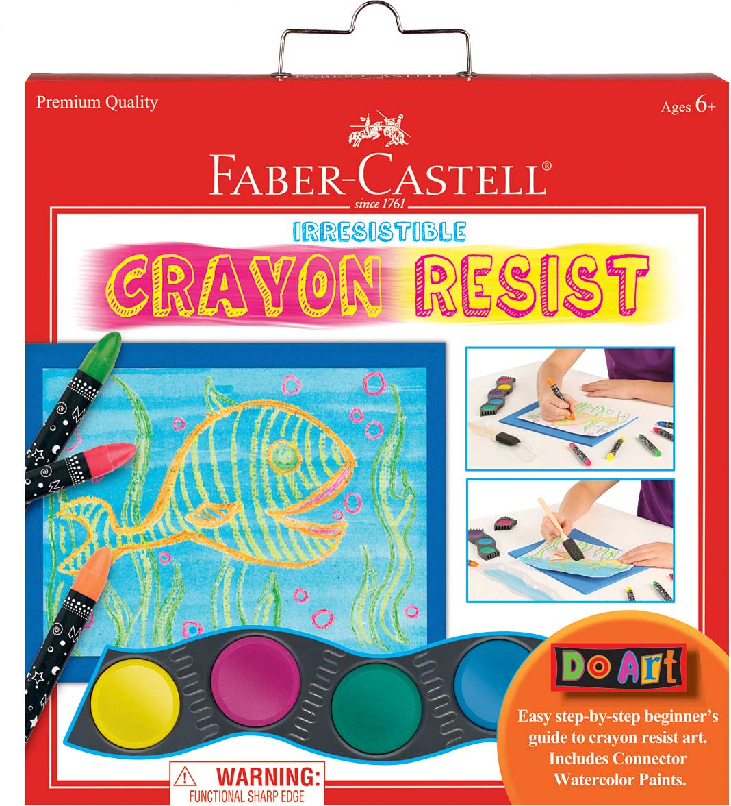 Crayon resist art instructions