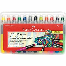 Gel Crayons 12-pack