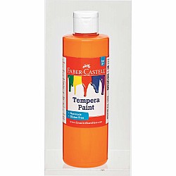 Orange Tempera Paint (8 oz bottles)
