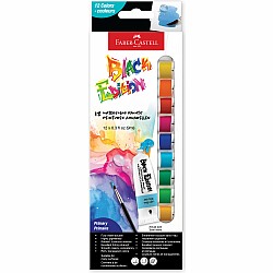 Black Edition Liquid Paint Tubes Watercolor Basic 12ct