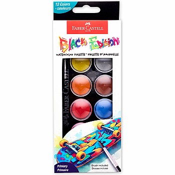 Black Edition Watercolor Palette 12ct