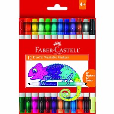 12ct Duo Tip Washable Markers (24 colors)