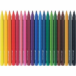 Faber-Castell 20 ct GRIP Fineline Washable Markers