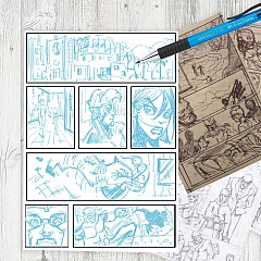 Comic Illustration Set