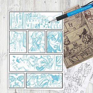 Comic Illustration Set