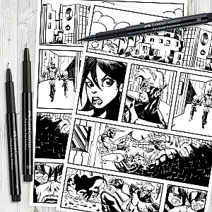 Comic Illustration Set