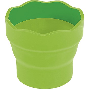 Click and Go Collapsible Water Cup - Green