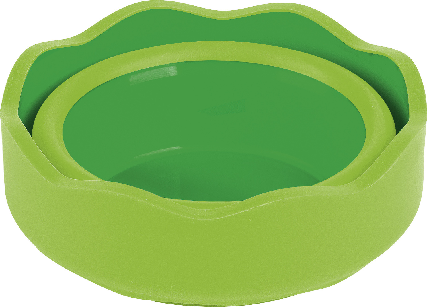 Gobelet à eau pliable vert Clic and go Faber-Castell Ø 97 mm