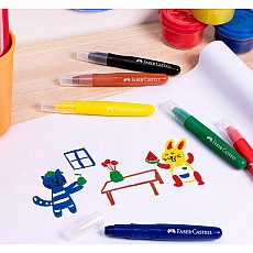 6Ct Little Creatives Jumbo Creamy Crayon