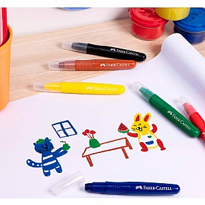 6Ct Little Creatives Jumbo Creamy Crayon