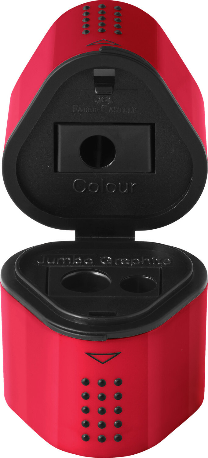 Single GRIP Trio Pencil Sharpener, blister