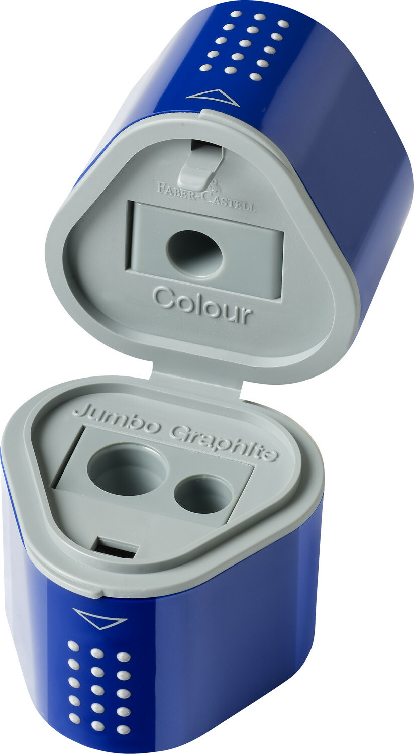 Single GRIP Trio Pencil Sharpener, blister