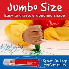 Little Creatives 6 Extra Jumbo Ultra Washable Markers