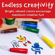 Little Creatives 6 Extra Jumbo Ultra Washable Markers