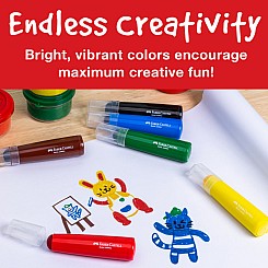 6Ct Jumbo Ultra Washable Markers CS/12