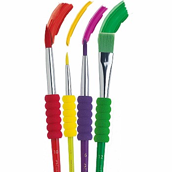 Soft Grip Brushes 4 Pack 
