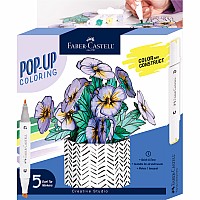 Pop Up Coloring - Pansy