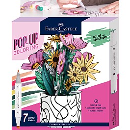 Pop Up Coloring - Wildflower Bunch