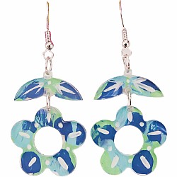 Painted Acrylic Earrings