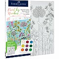 Paint By Number Watercolor Farmhouse Floral