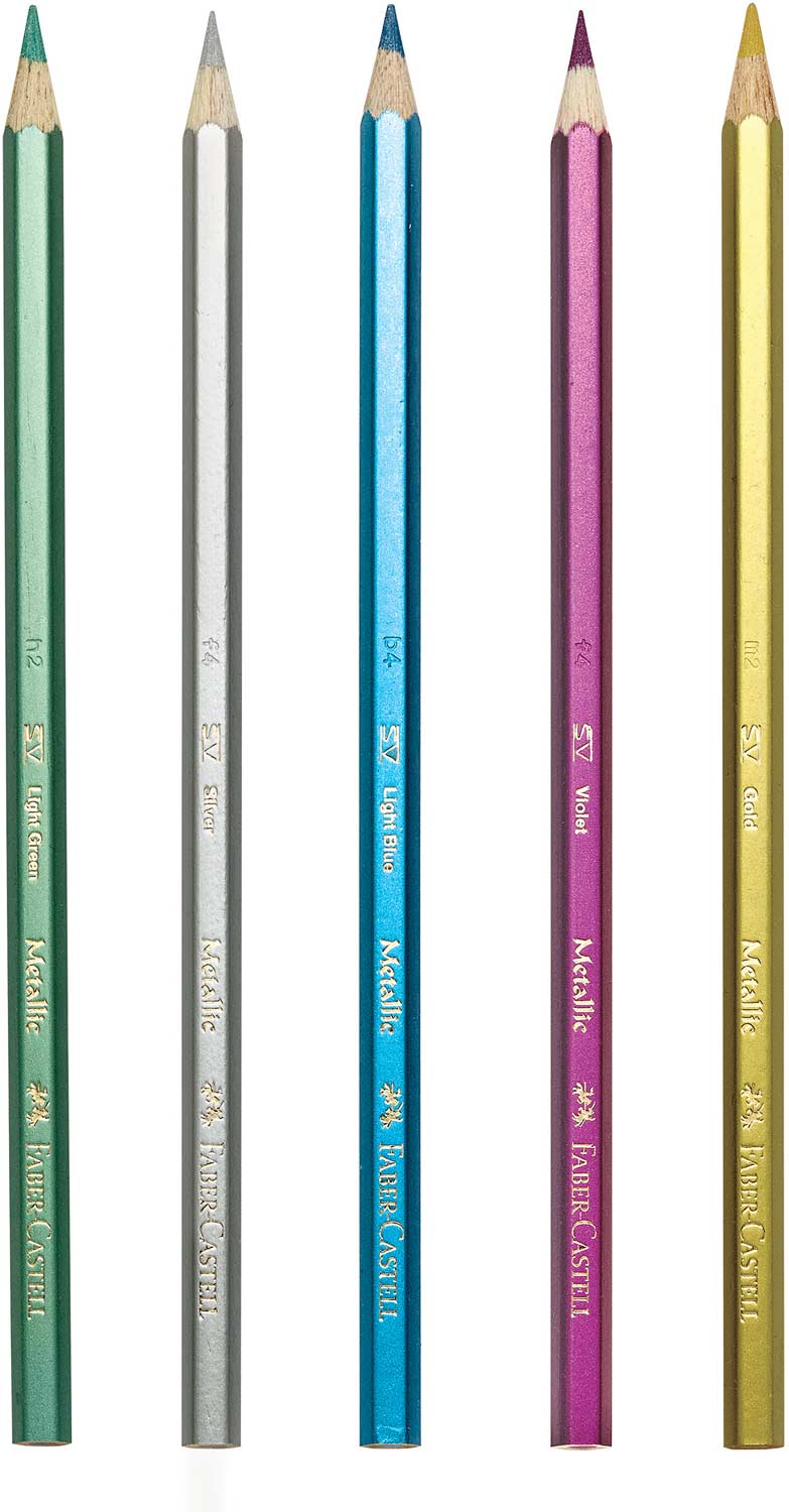 Faber Castell Metallic Colored EcoPencils 12 count