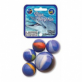Blue Dolphin Marbles
