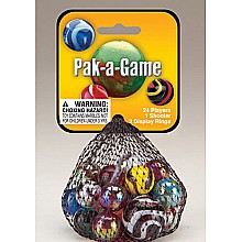 Pack-A-Game Assorted  Marbles Game Net