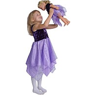 Velvet Fairy Dancer Dress - Purple - Large