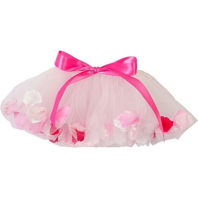 Fairy Flower Tulle Skirt - Hot Pink - Small (Toddler)