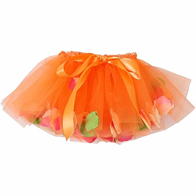 Fairy Flower Tulle Skirt - Hot Pink - Extra Small (Infant)