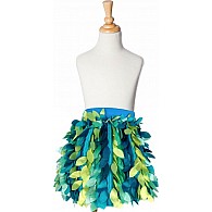 Petal Party Skirt - Teal and Aqua - Medium