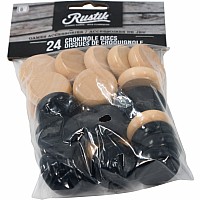 Rustik Crokinole Refills - 24 Pcs.