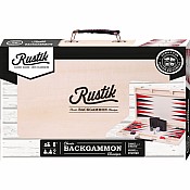 Rustik Deluxe Backgammon - Wood Case