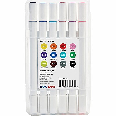 Twin-Tip® Artist Markers (assorted colors)