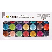 Watercolor Pan Set - Pearlescent (assorted colors)