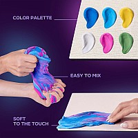 OKTO Sensory Art 3D Painting "Water Lilies" 11.8" x 15.7" Canvas Kit