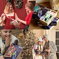 OKTO Sensory Art 3D Woodcraft "Freedom" – Flowers Craft Kit