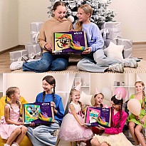 OKTO Clay by Numbers - Pug Dog - (16.54 x 12.01 in) - Ages 5+