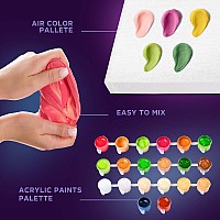 OKTO Air-Dry Clay 3D Painting Kit - Kit a Cat in a Flower Crown (11.8 x 15.7 in)