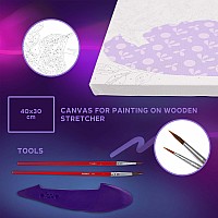 OKTO Air-Dry Clay 3D Painting Kit - Kit Hummingbirds (11.8 x 15.7 in)