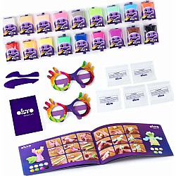 OKTO Air Clay Set for Creativity – 18 Colors
