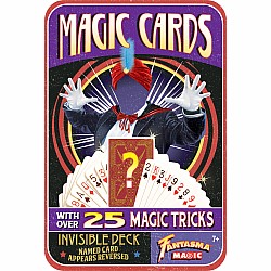 Fantasma Retro Invisible Card Deck In Tin-25 Tricks