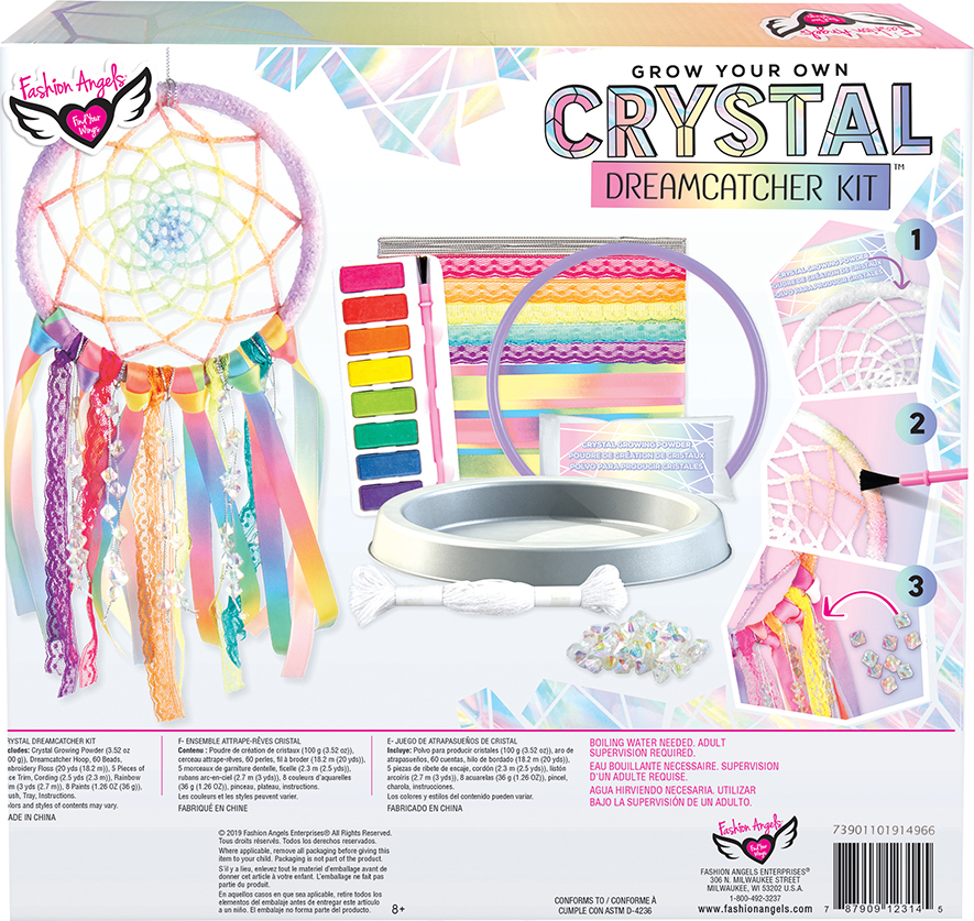 Grow Your Own Crystal Dream Catcher Kit - Givens Books and Little Dickens