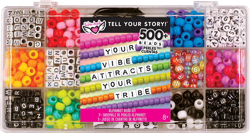 Pastel Rainbow Tell Your Story - Bead Bracelet Making Kit — Bird